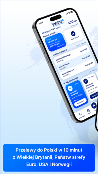 Transfer24 Screenshot