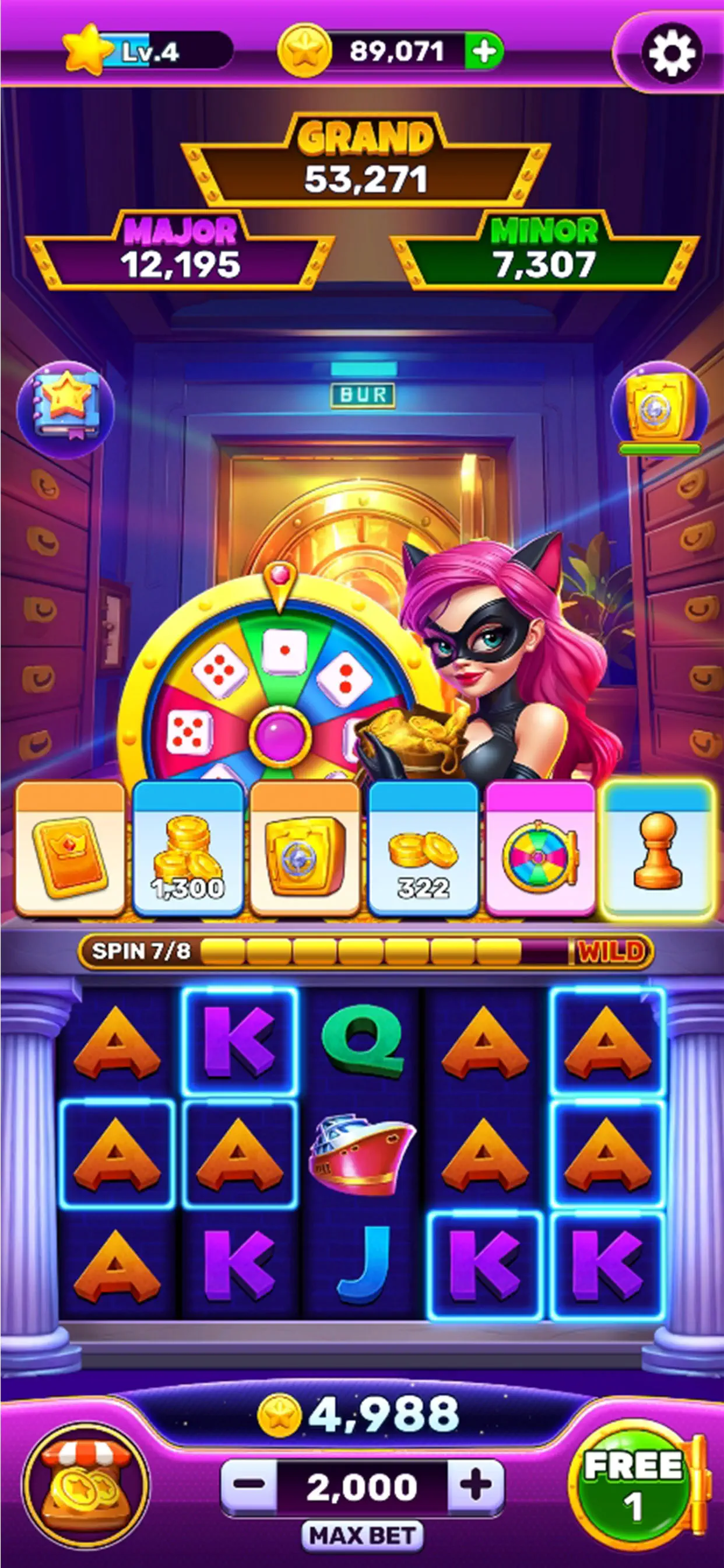 Bank Heist Slots screenshot 2