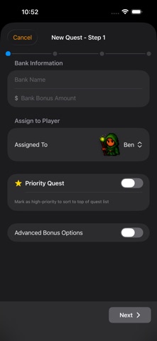 BonusQuest screenshot