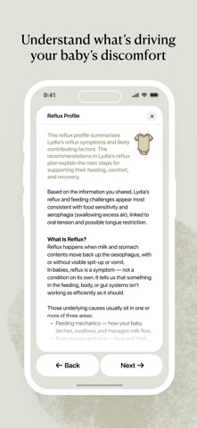 Baby Reflux Guide screenshot