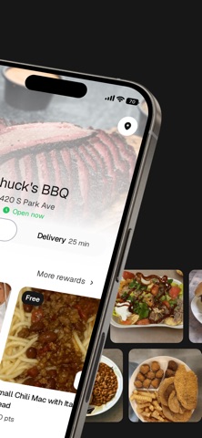 Chuck's BBQ iPhone screenshot