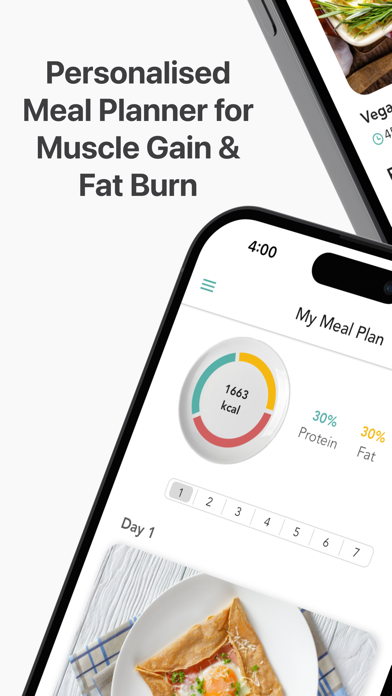 EatLose Calorie & Carb Tracker Screenshot