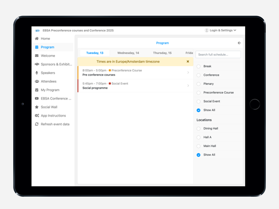 App screenshot