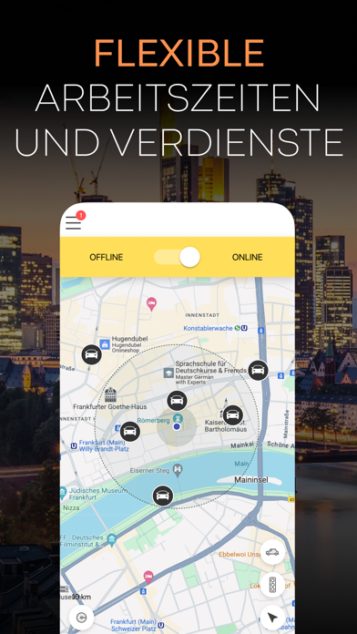 Flash Taxi Driver Deutschland Screenshot