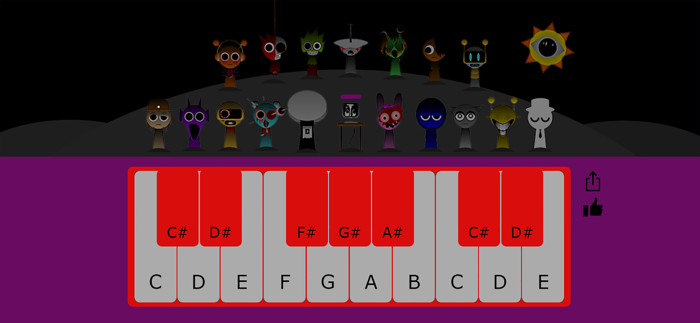 Sprunki Piano