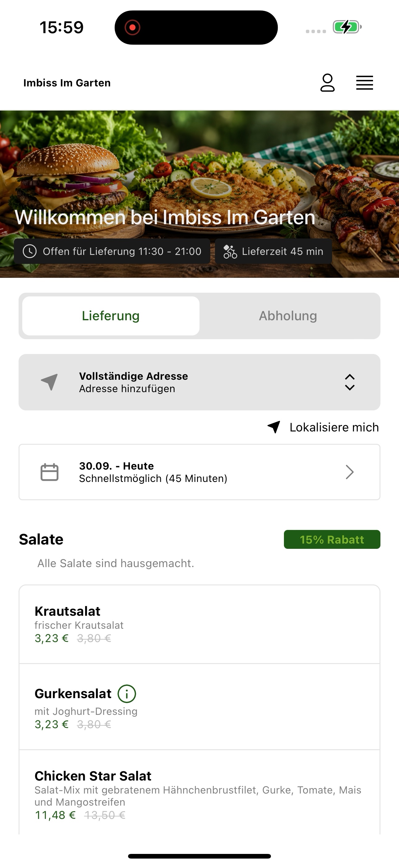 Screenshot 3 of Imbiss Im Garten