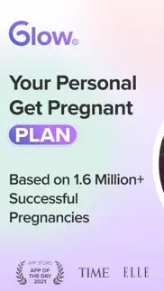 glow: fertility, ovulation app iphone screenshot 1