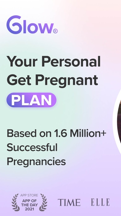 Screenshot #1 pour Glow: Fertility, Ovulation App