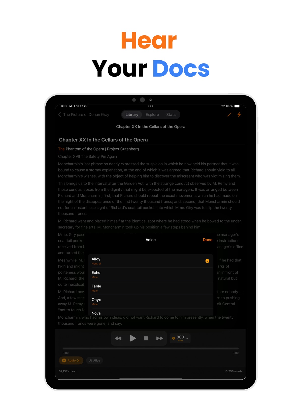 SpeedReadify ipad screenshot 4