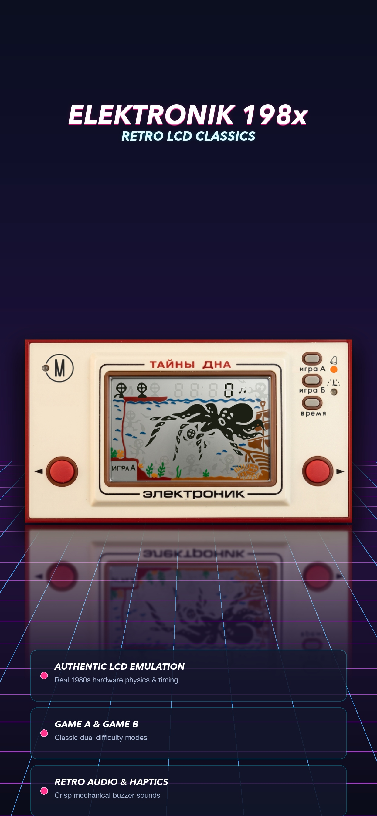 Elektronik 198x: Retro LCD screenshot 3