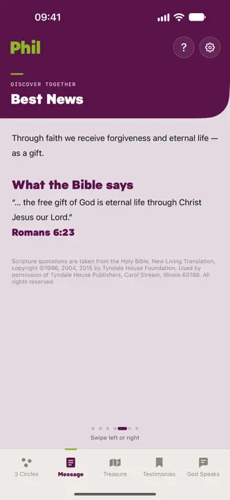 Phil: 3 Circles Evangelism screenshot 3