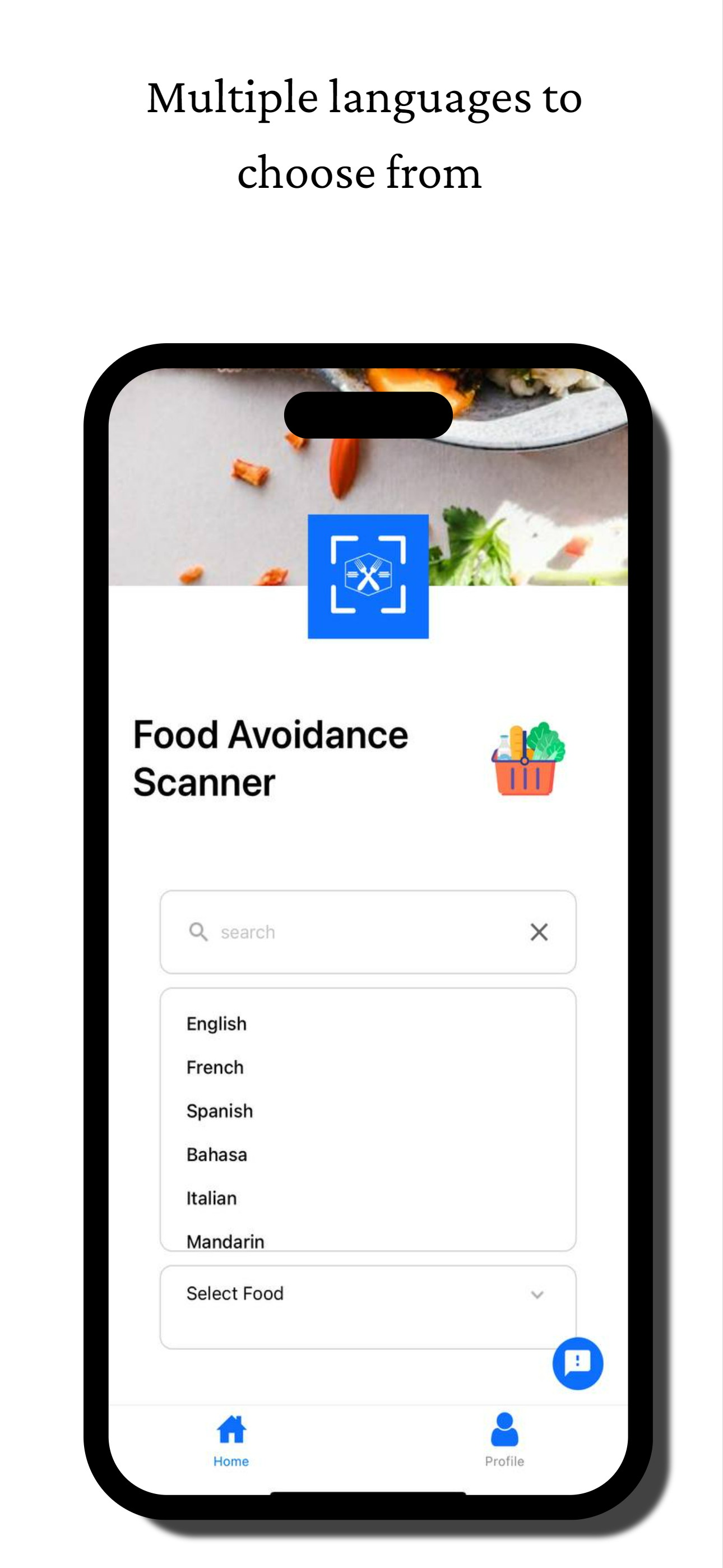 Food Avoidance Scanner