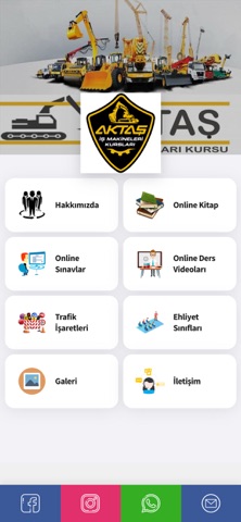 Aktaş İş Makineleri Kursu iPhone screenshot
