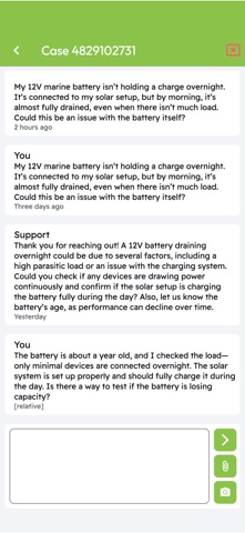 Batterieslab battery monitor screenshot