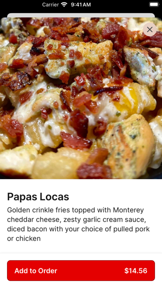 Red Rican iPhone screenshot 3 - Food & Drink app