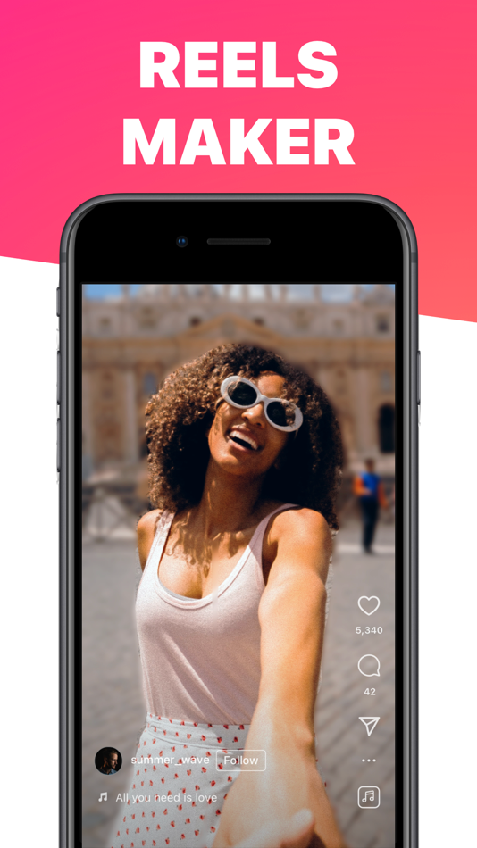 #1. Reel Maker (iOS) От: Video Bakery Ltd.