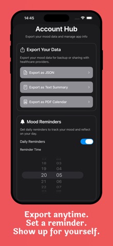 Ember Mood Calendar screenshot
