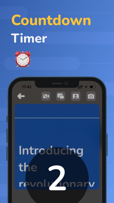 Video teleprompter App Lite Z Screenshot