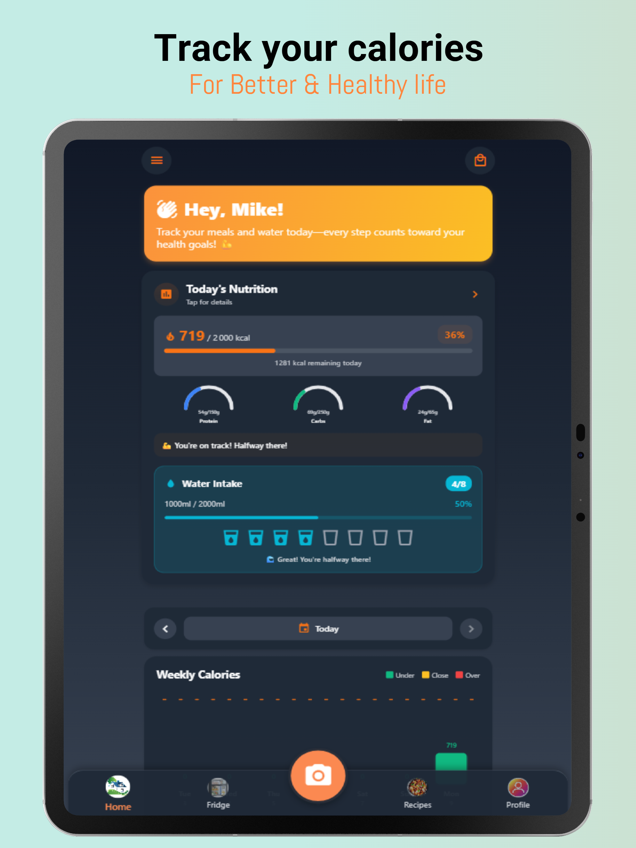 Cookyfai - calorie Tracker screenshot 8