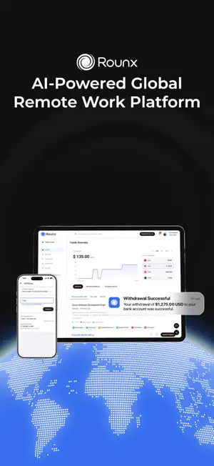 Rounx｜AI Remote Jobs & Hiring screenshot 1
