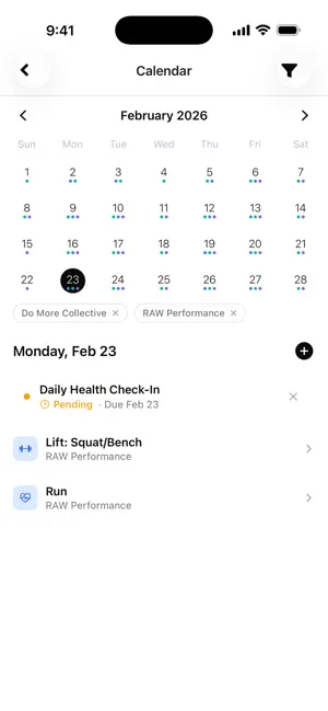 Perform: Coaching & Fitness screenshot 4
