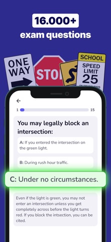 DMV Permit Practice Test・2026 iPhone screenshot