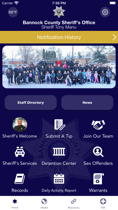 Bannock Co Sheriff’s Office ID Screenshot
