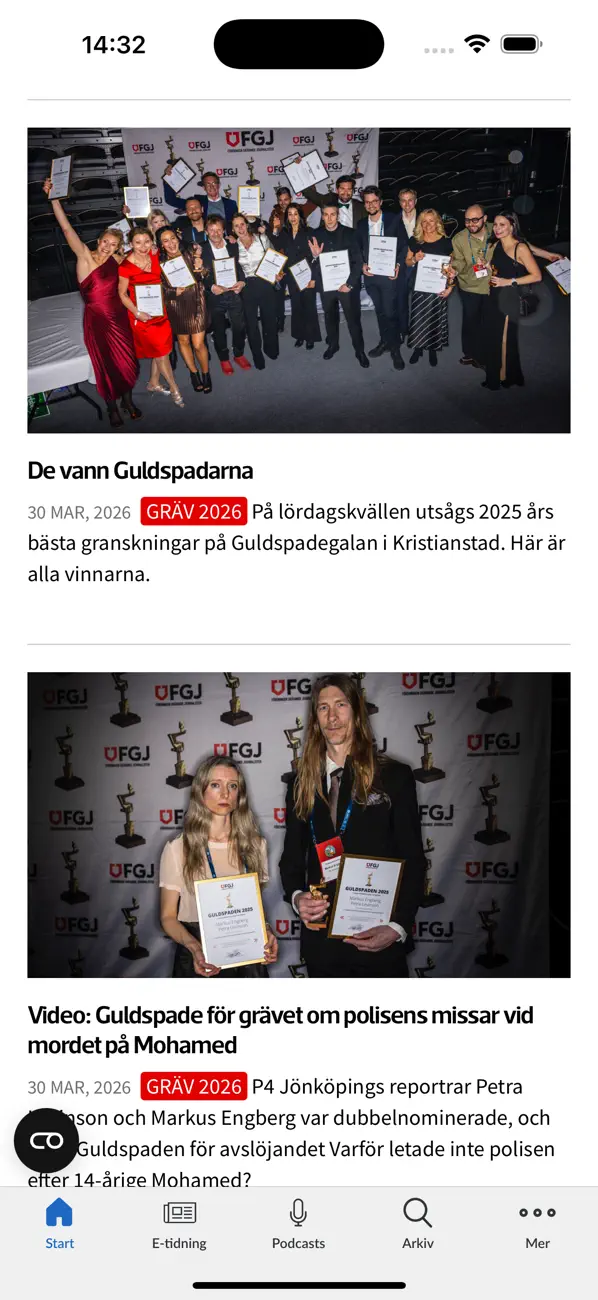 Screenshot #1 pour Journalisten