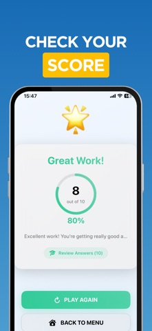 Multiplication, times tables screenshot