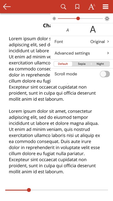 Bar Publishing Screenshot