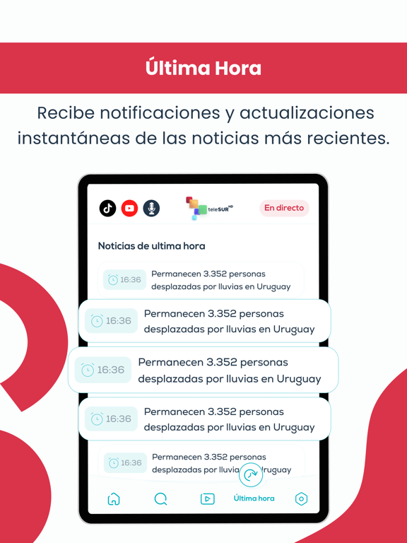 teleSURtv iPad screenshot 6 - News app