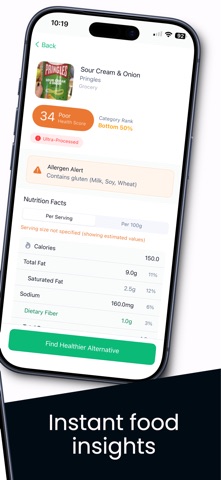 RealBite: Food Scanner Screenshot 2 of 6