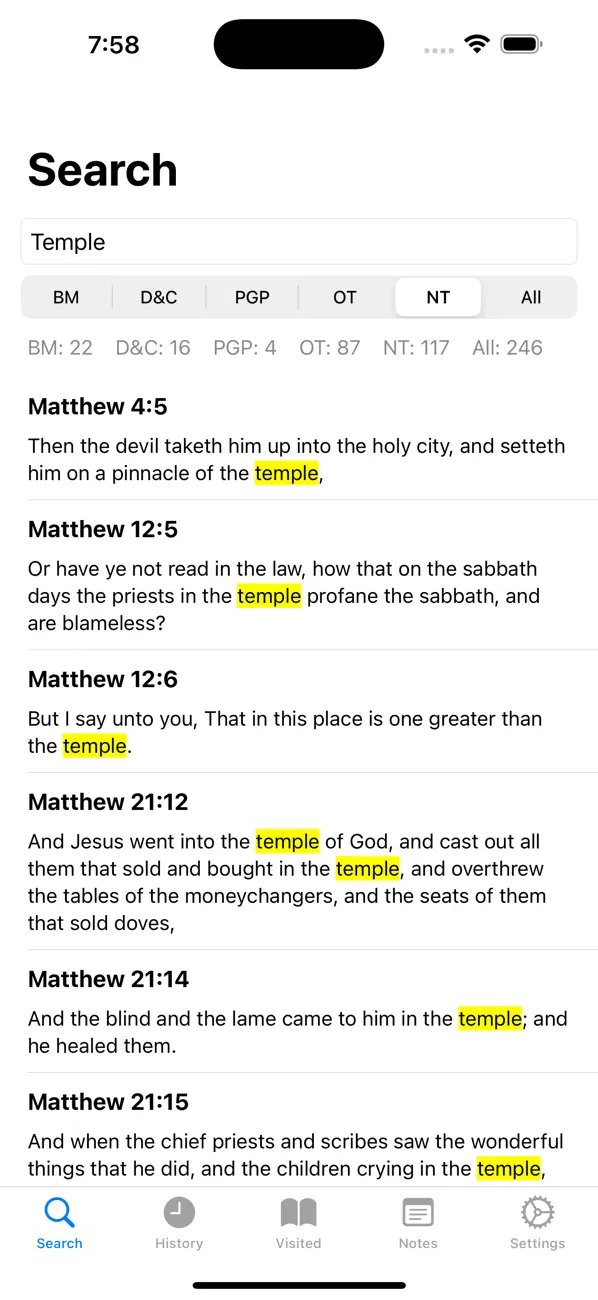 #2. LDS Scriptures Search Tool (iOS) Ved: CodePro Studios