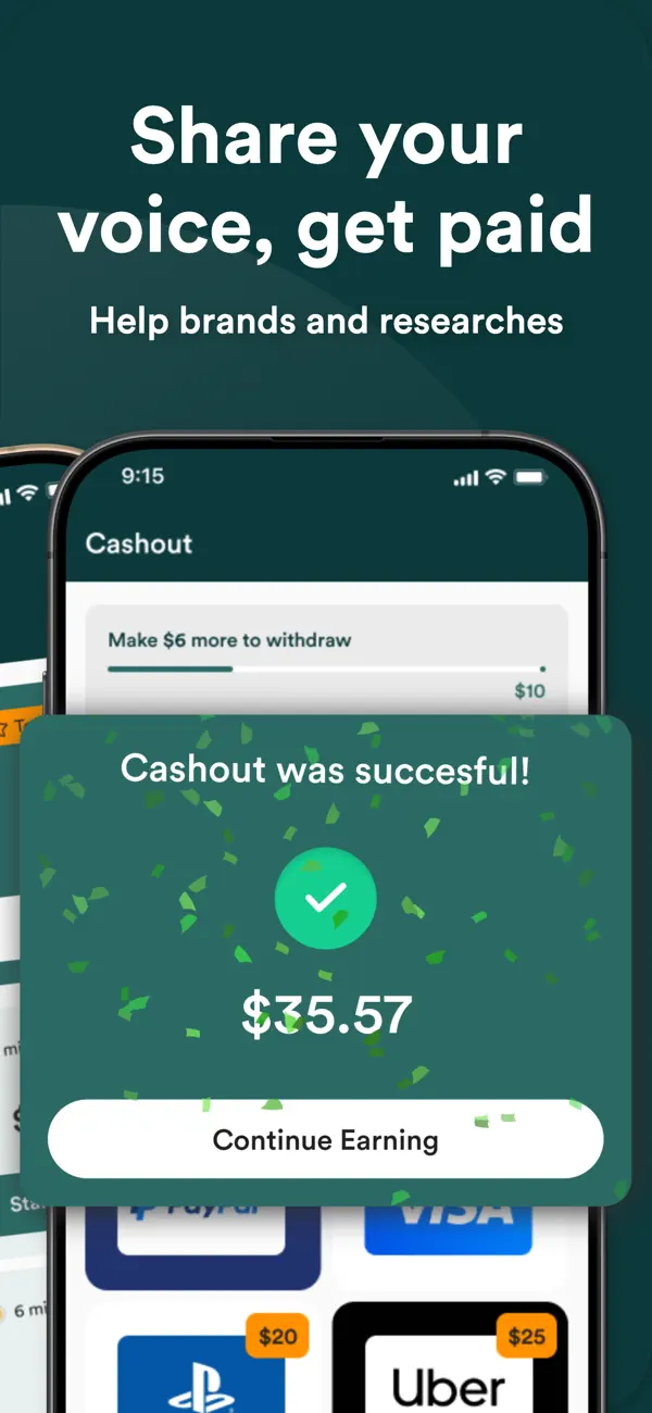 #2. MultiPolls: Earn Real Money (iOS) By: Bohemian Research LCC