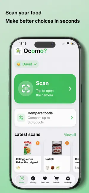 Qcomo? FODMAPs & Allergens screenshot 1