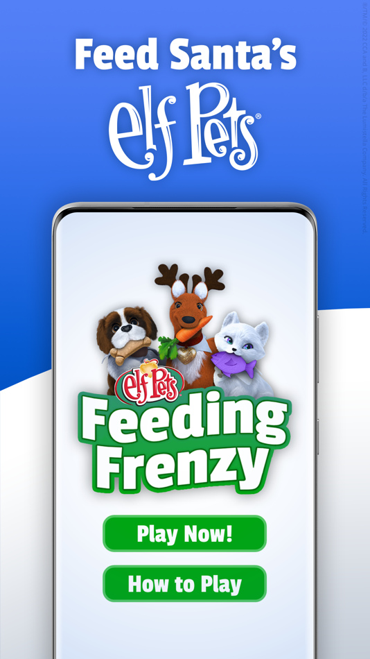 #1. Elf Pets® Feeding Frenzy (iOS) 由: The Elf on the Shelf CCA & B LLC.
