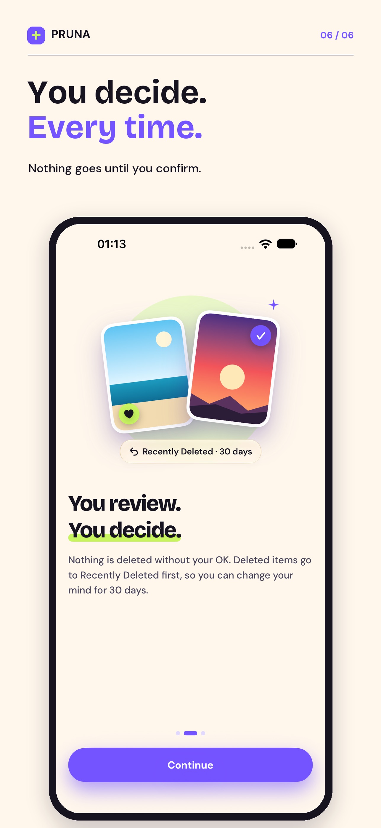 Screenshot 6 of Pruna: Photo & Storage Cleaner