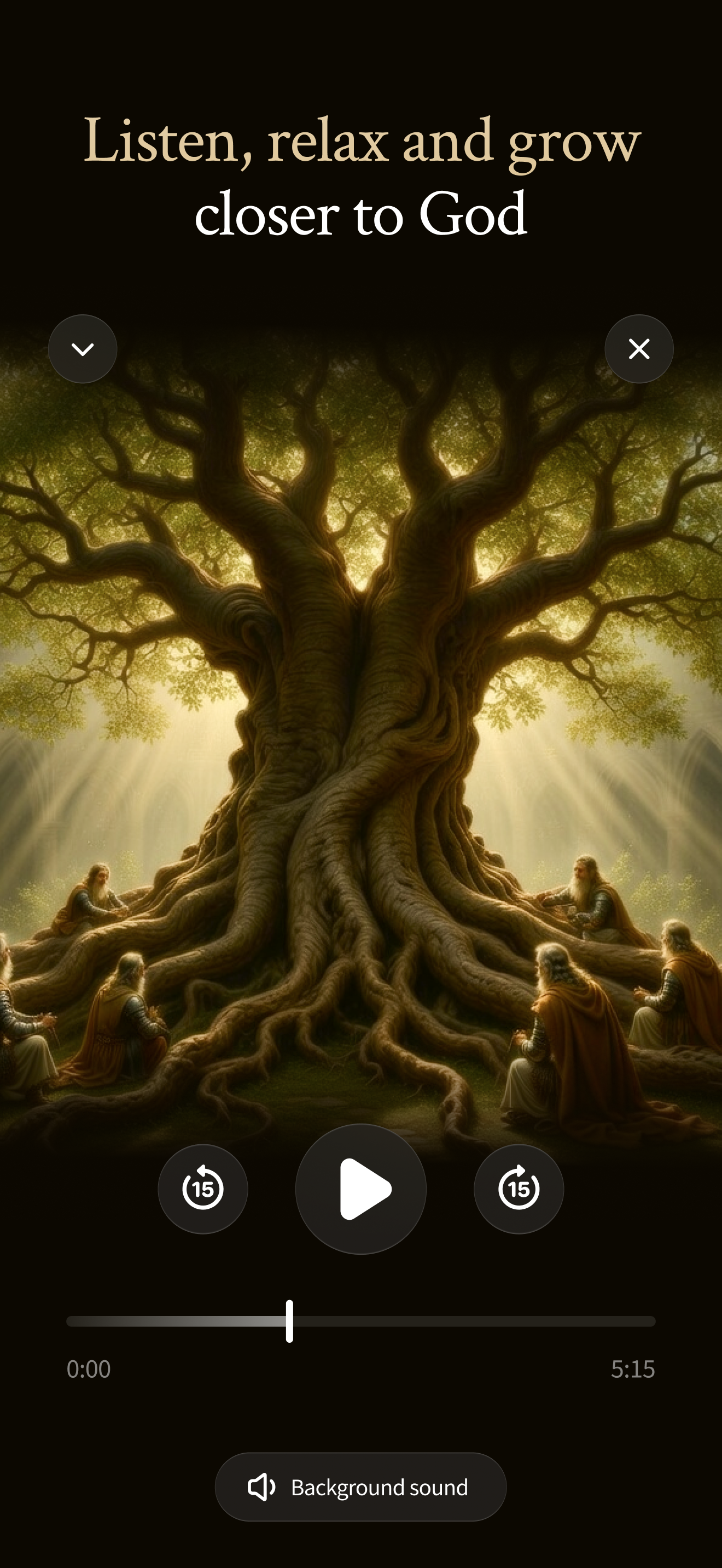 Sanctum: Bible Sleep Stories screenshot 2