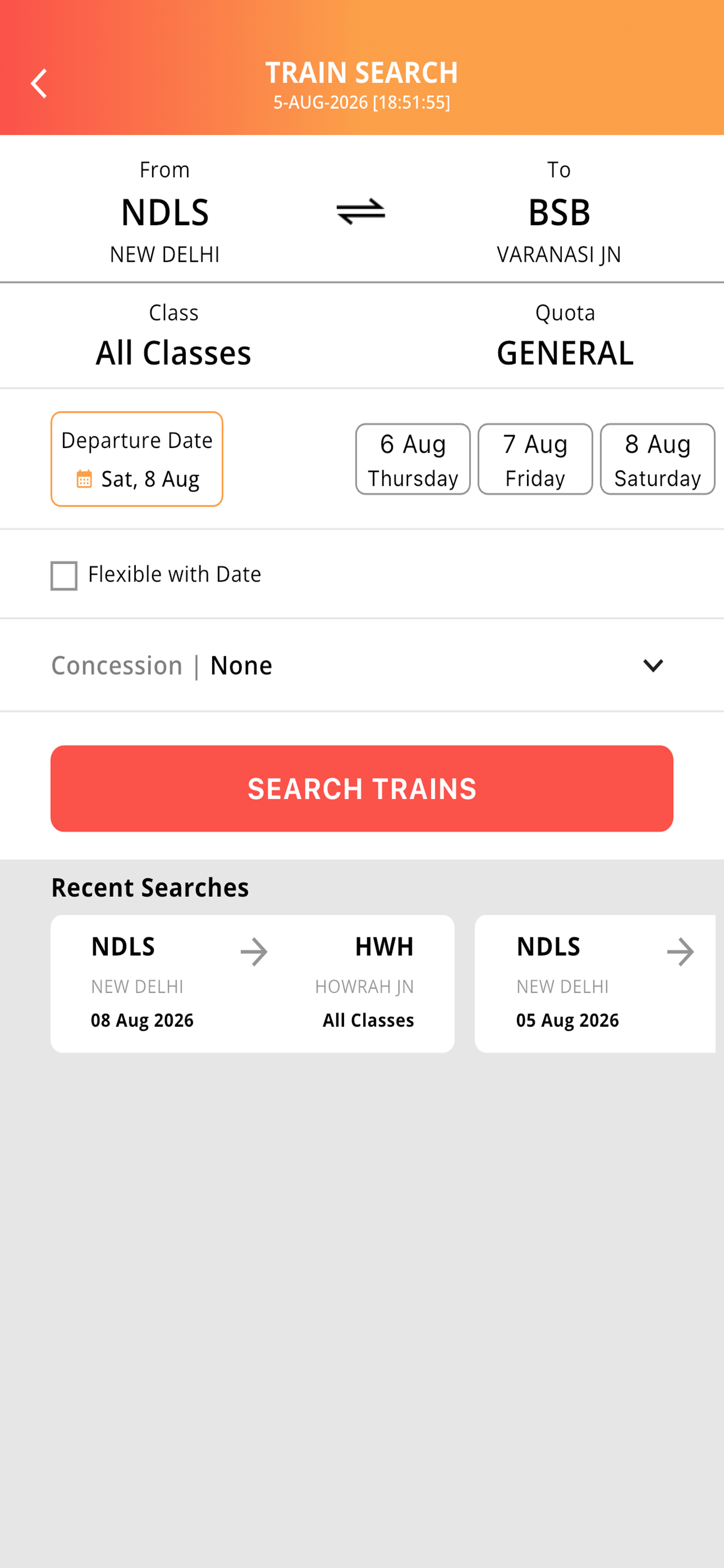 IRCTC Rail Connect screenshot 4