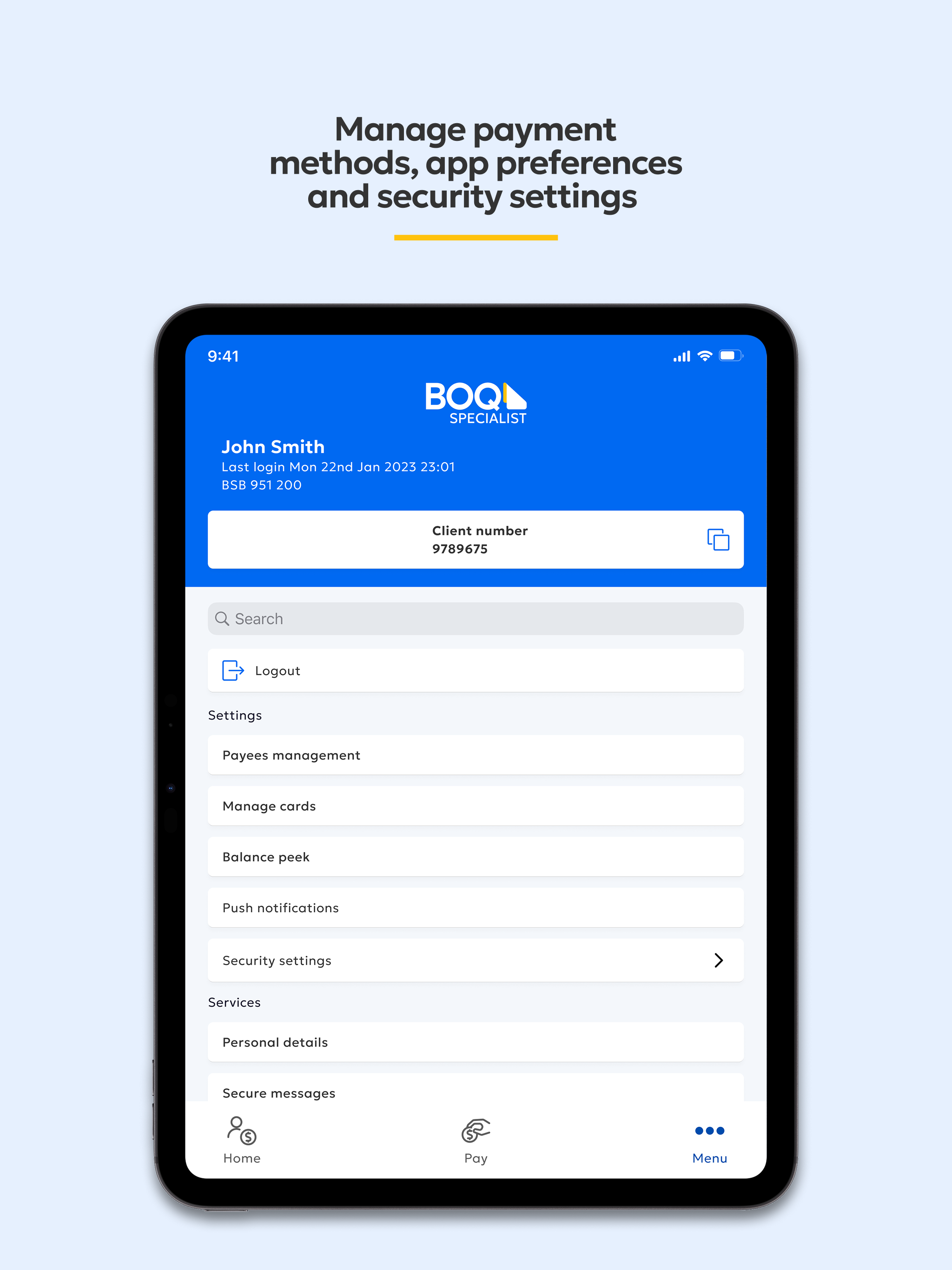 BOQ Specialist Mobile Banking