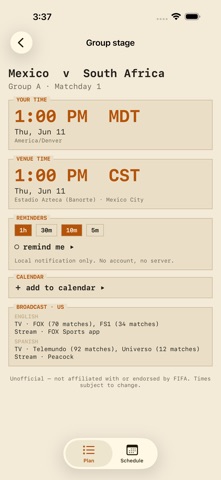 Matchday - Soccer Planner Screenshot 3 of 8