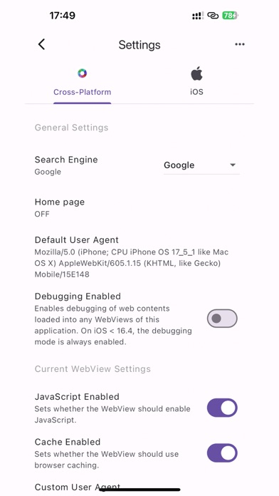 Cooying Browser Screenshot