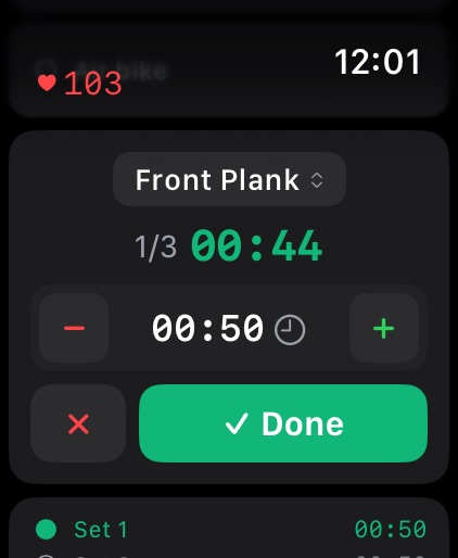 Apple Watch screenshot