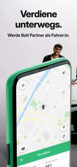 Screenshot von Bolt Driver: Drive & Earn auf dem iPhone 1