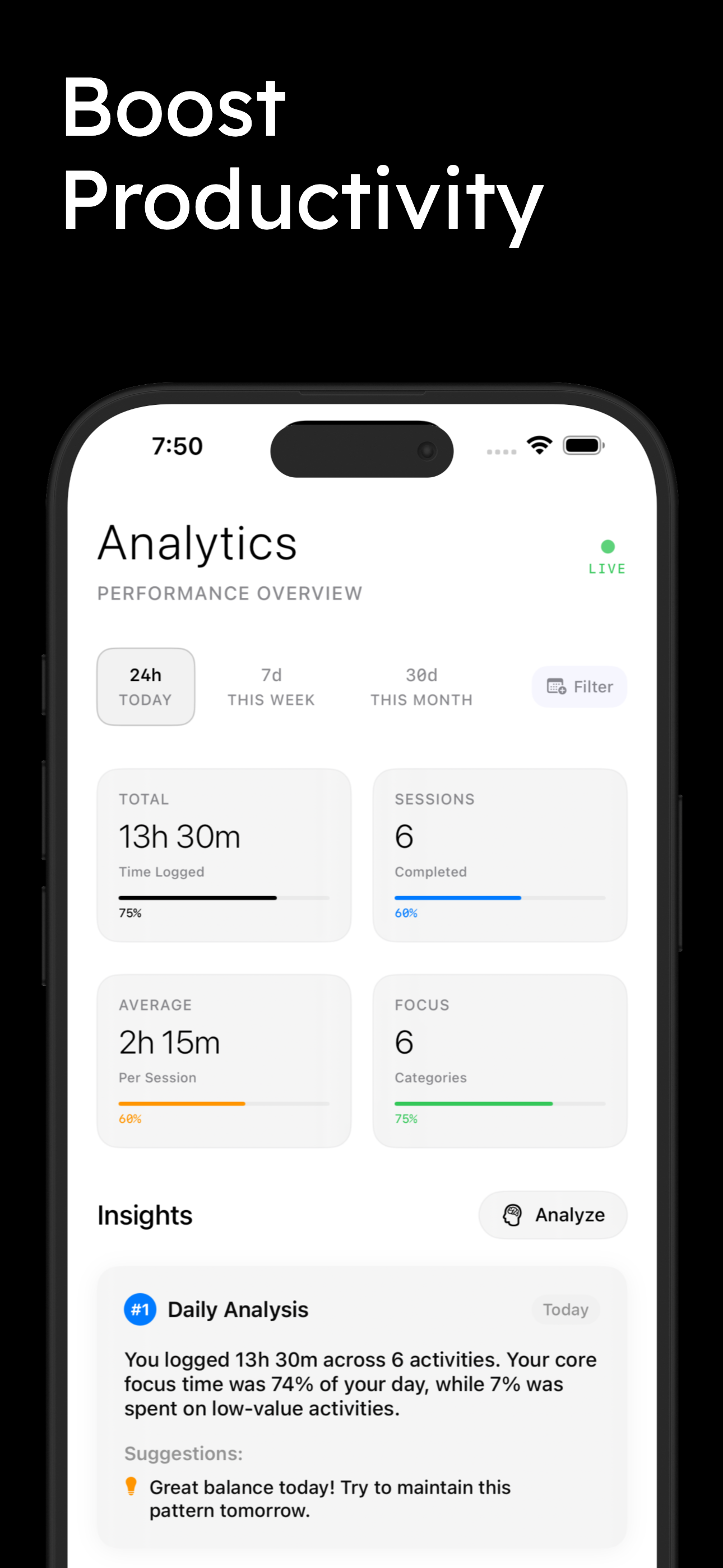 Life Time Tracker - Tymu