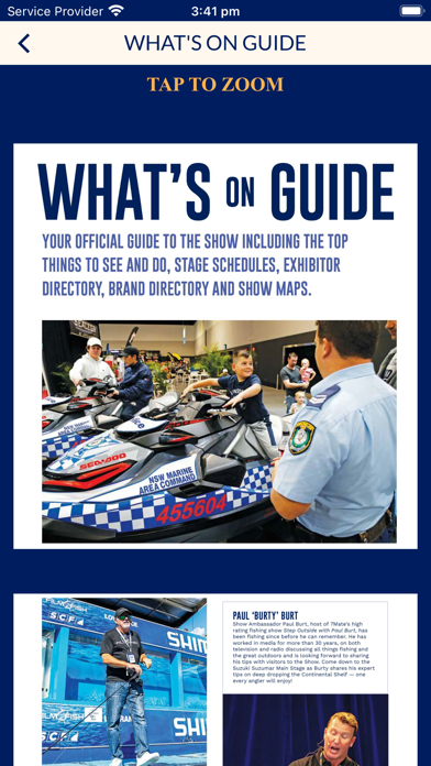 Sydney International Boat Show Screenshot
