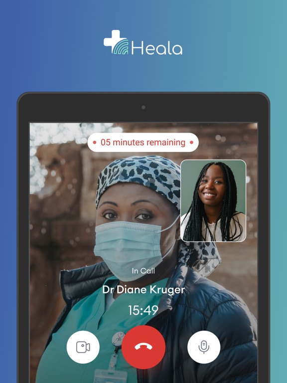 Doctor Direct by Heala iPad screenshot 2 - Medical app