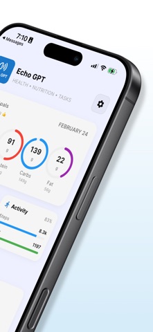 Echo GPT: AI Food Scanner iPhone screenshot