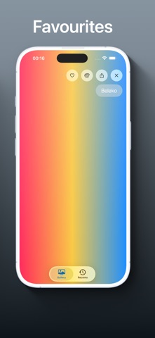 Gradient System iPhone screenshot