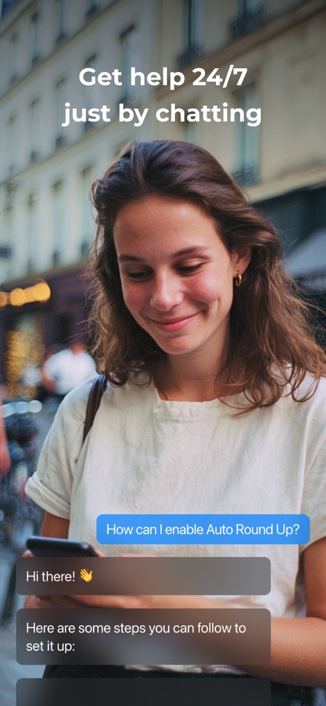 bunq - 사용자는 채팅 인터페이스를 통해 언제든지 고객 지원팀과 소통할 수 있으며, 질문에 대한 구체적인 답변과 단계별 안내를 즉시 받을 수 있습니다.